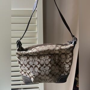 Coach Brown y2k shoulder bag